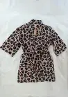GORMAN✨ LEOPARD BATHROBE _PINK |TURQUOISE |ORANGE $100 [ RP $ 200 ish ] ONESIZE