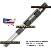 New Adjustable Hand Reamer Tool H9 25/32" to 27/32" ( 19.84mm To 21.43mm) USA