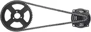 ULTECHNOVO Enhanced Performance Mini Bike Sprocket 6t 54t Chain Kit Aluminum Construction for Steep Climb