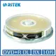 錸德 Ritek DVD+R DL 8x 10片桶裝 光碟 DVD【APP下單最高22%點數回饋】