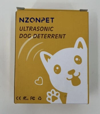 Nzonpet Anti Barking Device Ultrasonic 3 in 1 Dog Barking Deterrent New in Open
