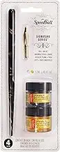 Speedball Signature Series Gold and Silver Ink Pen Set