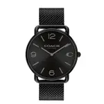 COACH C字 時尚米蘭帶男錶-黑 CO14602651-41MM