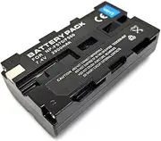 Replacement Battery for Sony HVR-HD1000 HVR-M10 HVR-V1 HVR-Z1 HVR-Z5 HVR-Z7 HVR-AU1 HXR-MC1500 HXR-MC2000 HXR-MC2500 HXR-NX100 HXR-NX3 HXR-NX5 HXR-NX5R MPK-DVF4 MVC-CD1000 MVC-CD400 MVC-CHF81 E2-M4