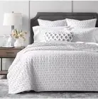 Scallop Coverlet set full/queen + 2 standard pillow shams