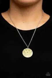 Paparazzi Jewelry Accessories - Colorfully Cottagecore - Yellow Necklace