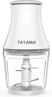 2.5 Cup White 200w Mini Chopper 4layer Blade Food Processor Medium