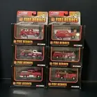 CORGI Fire Heroes Die-Cast Showcase Display Series, Lot of 6 Vehicles, NIB