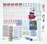 ClaryMed 206 Piece San Andrea First Aid Kit, For Your Car, Bug Out Bag