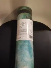 Brand New Premium Yoga Mat Tie Dye Color Scheme Blue Green