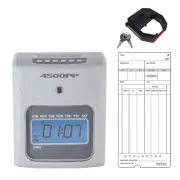4500PP Calculating Time Clock, Small Business Punch Pak, Includes 25 Time Car...