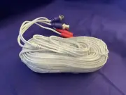 60ft CCTV Video Power Cable Swann Security SDI & HD Cameras NIP