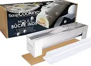 ScrapCooking Christmas Log Stainless Steel Mold