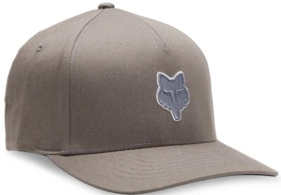 Fox Racing Fox Head Flexfit Hat Steel Gray