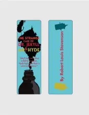 The Strange Case of Dr. Jekyll and Mr. Hyde by Robert Stevenson Bookmark Set
