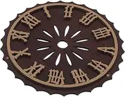 ORFOFE Cuckoo Clock Dial Repair Wall Clock Part Accessory Stylish and Functional Scale Simple Assembly