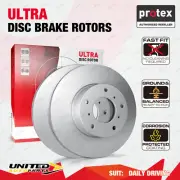 Pair Rear Protex Disc Brake Rotors for Mini Clubman F54 Countryman F60 Cooper S (for: Mini)