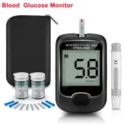 Blood Glucose Monitor Blood Sugar Meter w/ 50 Test Strip Diabetes Testing Kit