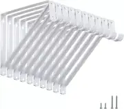 Heavy Duty Closet Shelf & Rod Brackets, Wall Mounted Closet Shelves Bracket