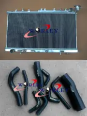 Aluminum radiator & Hose for Nissan N14 GTIR SR20DET / Pulsar N15 1991-1999 92