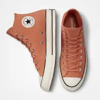 在飛比找Yahoo!奇摩拍賣優惠-CONVERSE CHUCK 1970 HI 橘 絨面 休閒