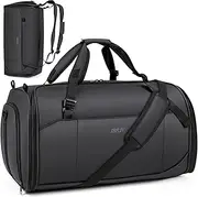 [IBFUN] Convertible Garment Bags for Travel - Carry on Garment Duffle Bag with Backpack Straps for Men Women, 4 in 1 Large Travel Duffel Bags with Shoes Compartment Hanging Suit Dress Weekender Bag 3pcs Set,
