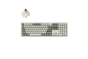 Keychron Q6 Max QMK/VIA Wireless Custom White Mechanical Keyboard - Brown Switch [KBKCQ6MP3]