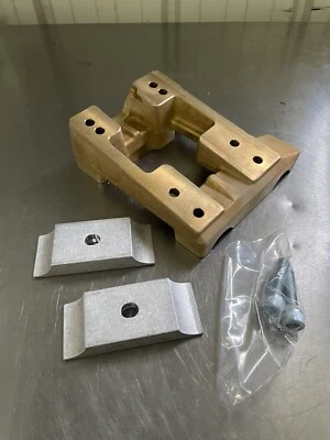 OTK Magnesium Engine Mount, Inclined, Complete with lower clamps and bolts, 30mm