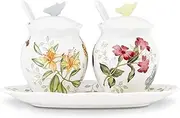 Lenox Butterfly Meadow 7-Piece Condiment Set, White -