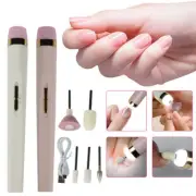 Electric Nail Polishing Pen Mini Electric Nail Drill Bits File Tool Manicure #T