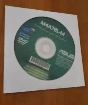 ASUS M4A78L-M MOTHERBOARD (M2530) AMD 760 Chipset Software & Drivers Disk DVD