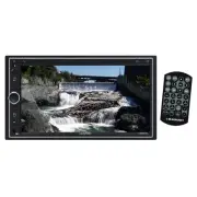 Blaupunkt 6.95" Double DIN Fixed Face Touchscreen Mechless Receiver with Bluetoo