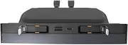 Car Interior Docking Station Multiple Port USB Hub With Retractable Charging Cable And Slide Covers For Center Console