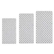 Bath Shower Mat Non-Slip Bathtub Rubber Sucker Bathroom Mats Grey