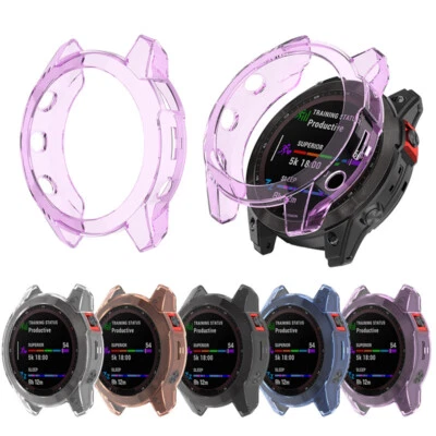 For Garmin Fenix 7 7 Solar TPU Protection Shockproof Bumper Candy Case Cover