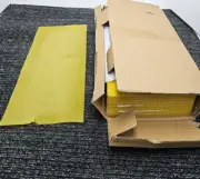 (QTY 30) Vkinman Bee Hive Wax Frames Beekeeping Honeycomb Sheet Yellow