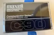 Maxell C90 Cassette Tapes Professional Industrial Communicator Series P/I New 5