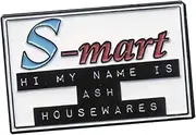 [FRIGHT-RAGS] Army of Darkness: S-Mart Nametag Enamel Pin