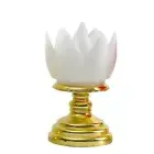 Simulation Lotus Lamp Creative Electronic Candle Lamp Desktop Lamp Temple