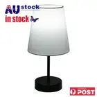 USB Port Bedside Lamp 3 Way Dimmable with Mental Base for Bedroom (A)