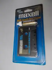 NOS Maxell Cassette Tape Head Cleaner Wet Type A-401 Maxell Sealed Free S&H