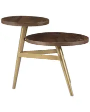 Linon Denman 2-Tiered Side Table