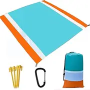 Light Water Resistant Camping Mat with Storage Bag Sand Free Beach Mat Picnic Blanket Sandproof Beach Blanket