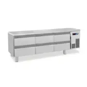 Refrigerated Base With 6 Drawers POLARIS Snack-3TNC Fridge Cold Drinks