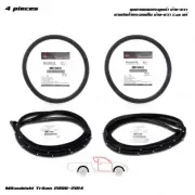 Fits Mitsubishi L200 2Dr Cab '06 - '14 Set Front + Rear Window Seal Weatherstrip