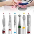 6Pcs/box Nail Polish Head Milling Cutter Bit Set Exfoliate Remove Dead Skin Tool