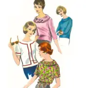 1960s Pattern, Vogue Blouse & Top - Bust=36" (92cm)