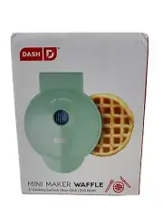 Dash DMW001AQ Machine for Individual Waffles,Paninis, Hash Browns, 4 inch, Aqua