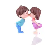 C96 5pairs Indoor Valentines Day Boys and Girls Kiss Ornament Romantic Love Decoration Gift for Wedding Confession Proposal