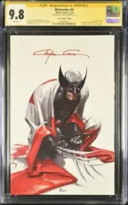 Wolverine #41 1:100 Variant CGC 9.8 Signed By Clayton Crain